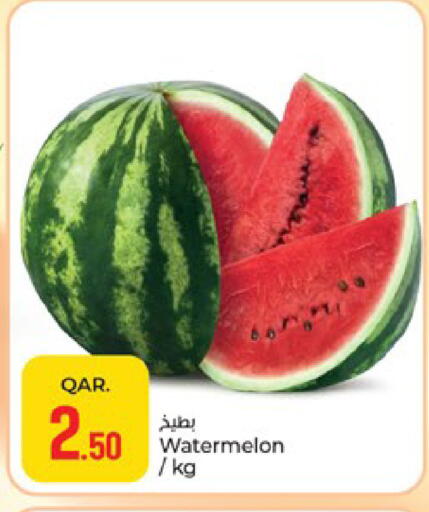 Watermelon available at Paris Hypermarket in Qatar - Al-Shahaniya