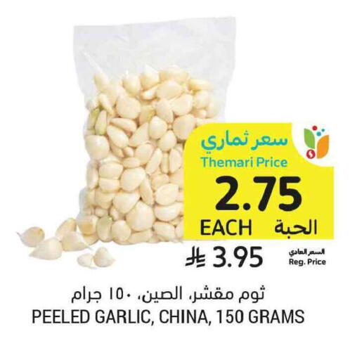 Garlic from China available at Tamimi Market in KSA, Saudi Arabia, Saudi - Tabuk