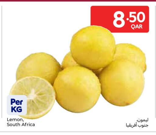 Lemon from South Africa available at Carrefour in Qatar - Al Shamal