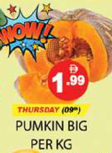 Pumkin available at Zain Mart Supermarket in UAE - Ras al Khaimah