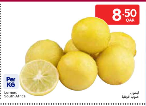Lemon from South Africa available at Carrefour in Qatar - Al Daayen