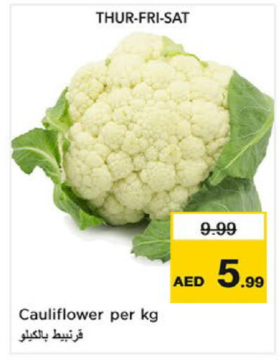 Cauliflower available at نستو هايبرماركت in الإمارات العربية المتحدة , الامارات - أم القيوين‎