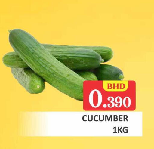 Cucumber available at Talal Markets in Bahrain