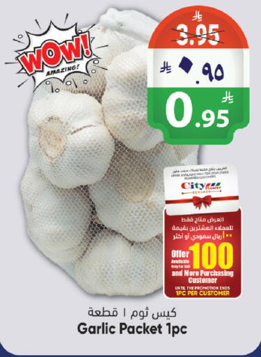 Garlic available at City Flower in KSA, Saudi Arabia, Saudi - Riyadh