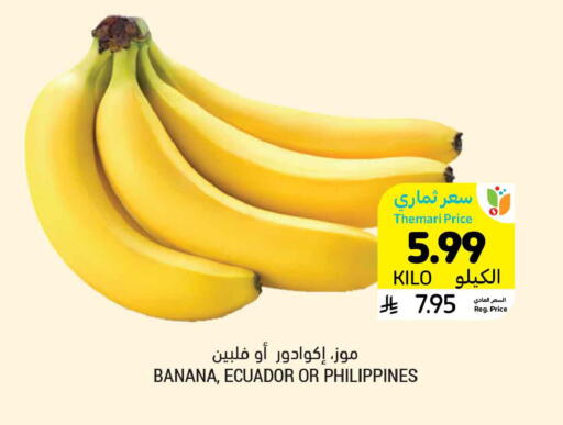 Banana from Ecuador Philippines available at Tamimi Market in KSA, Saudi Arabia, Saudi - Riyadh
