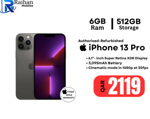 Apple available at Al Raihan Mobile in Qatar - Al Khor