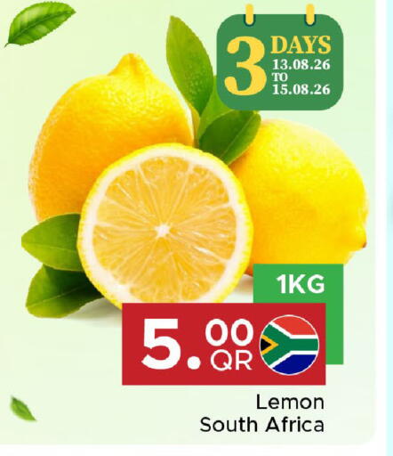 Lemon from South Africa available at مركز التموين العائلي in قطر - أم صلال