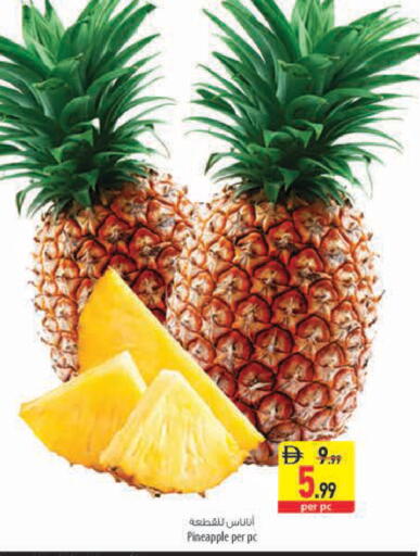 Pineapple available at السفير ماركت in الإمارات العربية المتحدة , الامارات - رَأْس ٱلْخَيْمَة