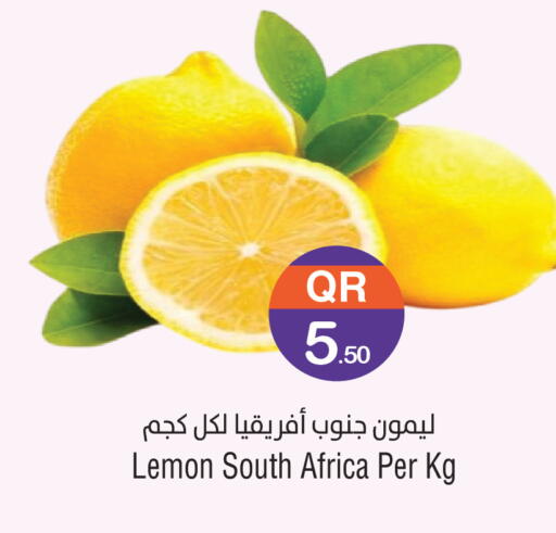 Lemon from South Africa available at Megamart in Qatar - Al-Shahaniya