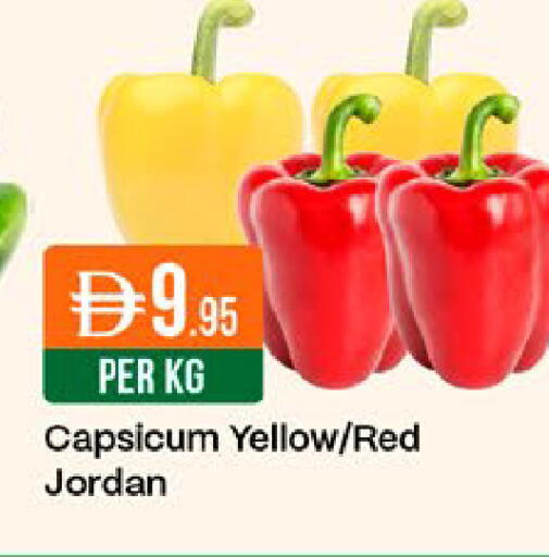 Capsicum from Jordan available at West Zone Supermarket in UAE - Dubai