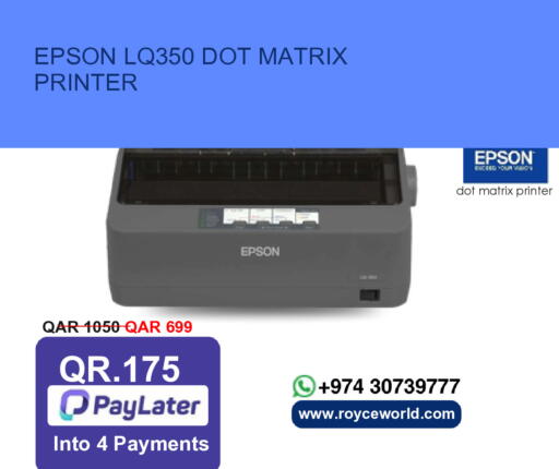 available at Royce World Trading & Services W.L.L in Qatar - Al Wakra