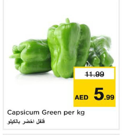 Capsicum available at نستو هايبرماركت in الإمارات العربية المتحدة , الامارات - رَأْس ٱلْخَيْمَة