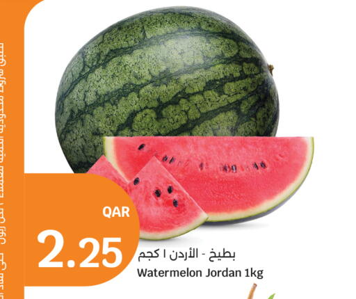 Watermelon from Jordan available at City Hypermarket in Qatar - Al Shamal