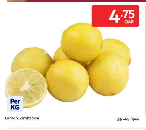 Lemon from Zimbabwe available at Carrefour in Qatar - Al Khor