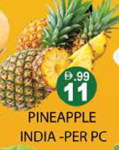 Pineapple from India available at Zain Mart Supermarket in UAE - Ras al Khaimah