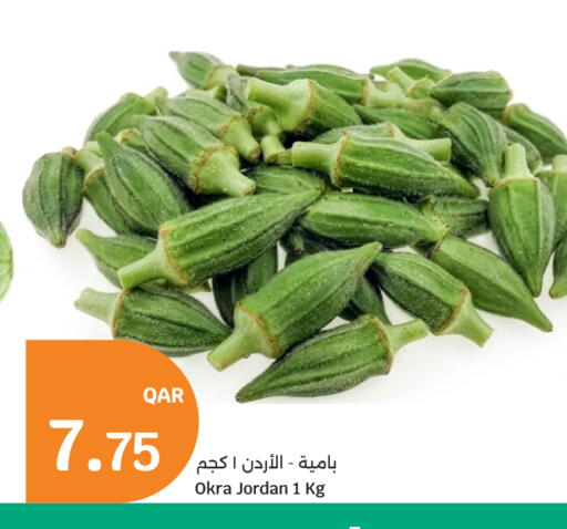 Okra from Jordan available at City Hypermarket in Qatar - Al Wakra