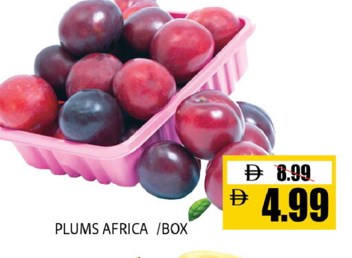 Plums available at Leptis Hypermarket  in UAE - Al Ain