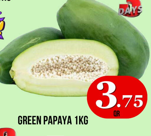 Papaya available at Dubai Shopping Center in Qatar - Al Wakra
