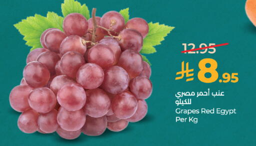 Grapes from Egypt available at لولو هايبرماركت in مملكة العربية السعودية, السعودية, سعودية - جدة