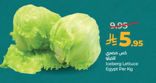 Lettuce from Egypt available at لولو هايبرماركت in مملكة العربية السعودية, السعودية, سعودية - جدة