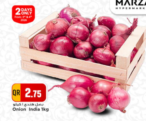 Onion from India available at مرزا هايبرماركت in قطر - الشحانية
