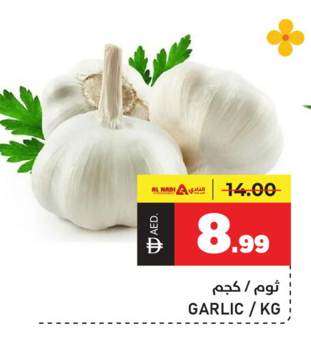 Garlic available at النادي هايبرماركت in الإمارات العربية المتحدة , الامارات - الشارقة / عجمان