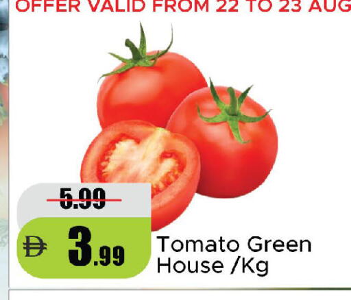 Tomato available at الأسواق هايبرماركت in الإمارات العربية المتحدة , الامارات - الشارقة / عجمان