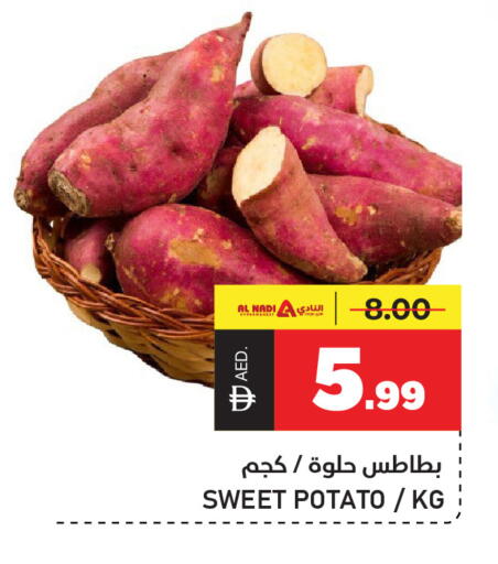 Sweet Potato available at النادي هايبرماركت in الإمارات العربية المتحدة , الامارات - الشارقة / عجمان