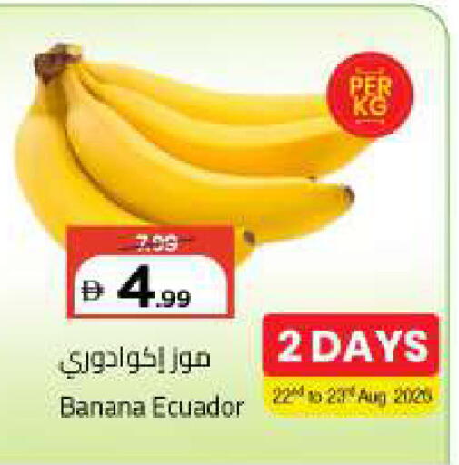 Banana from Ecuador available at مارك & سيف in الإمارات العربية المتحدة , الامارات - الشارقة / عجمان