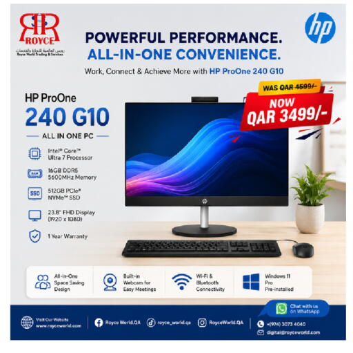available at Royce World Trading & Services W.L.L in Qatar - Al Rayyan