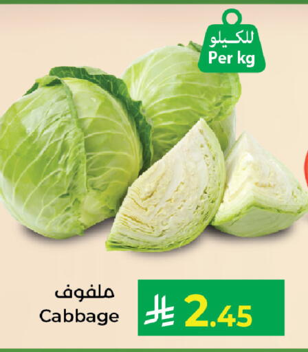 Cabbage available at Kabayan Hypermarket in KSA, Saudi Arabia, Saudi - Yanbu