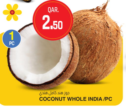 Coconut from India available at Kenz Mini Mart in Qatar - Al Shamal