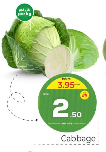 Cabbage available at مكة هايبرماركت in مملكة العربية السعودية, السعودية, سعودية - الرياض
