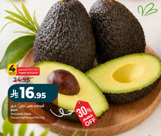 Avocado from Tanzania Kenya available at لولو هايبرماركت in مملكة العربية السعودية, السعودية, سعودية - الأحساء‎