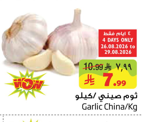 Garlic from China available at Layan Hyper in KSA, Saudi Arabia, Saudi - Dammam