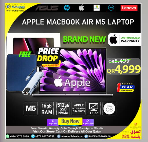 Apple available at Tech Deals Trading in Qatar - Al Khor