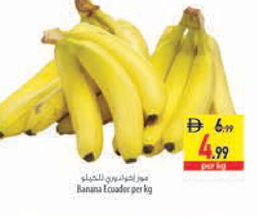 Banana from Ecuador available at Safeer Market in UAE - Abu Dhabi