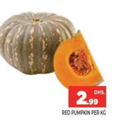 Pumpkin available at Ainas Al madina hypermarket in UAE - Sharjah / Ajman