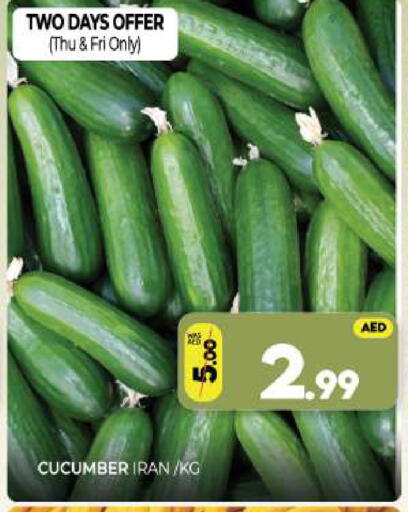 Cucumber from Iran available at Al Madina  in UAE - Sharjah / Ajman
