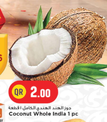 Coconut from India available at Marza Hypermarket in Qatar - Doha