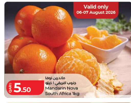 Mandarin from South Africa available at LuLu Hypermarket in Qatar - Al Shamal