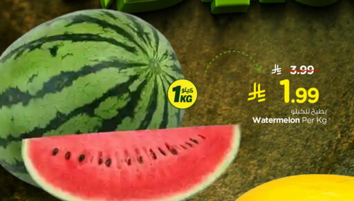 Watermelon available at Hyper Al Wafa in KSA, Saudi Arabia, Saudi - Al-Kharj
