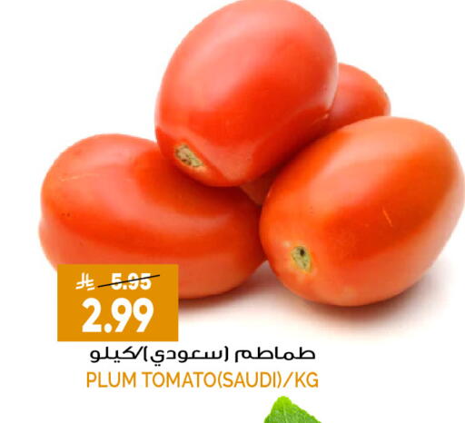 Plum Tomato from Saudi Arabia available at جراند هايبر in مملكة العربية السعودية, السعودية, سعودية - جدة