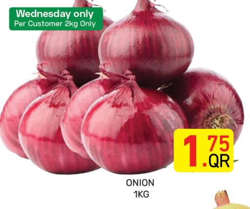 Onion available at Majlis Hypermarket in Qatar - Doha