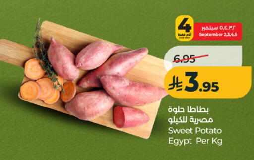 Sweet Potato from Egypt available at لولو هايبرماركت in مملكة العربية السعودية, السعودية, سعودية - تبوك