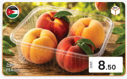Peach available at Al Baladi Al Yawm in Qatar - Al Shamal