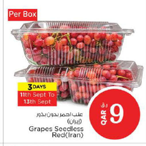 Grapes from Iran available at Nesto in Qatar - Al Daayen