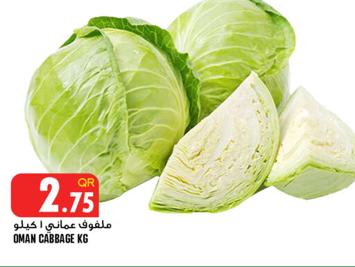 Cabbage from Oman available at Food Palace Hypermarket in Qatar - Doha