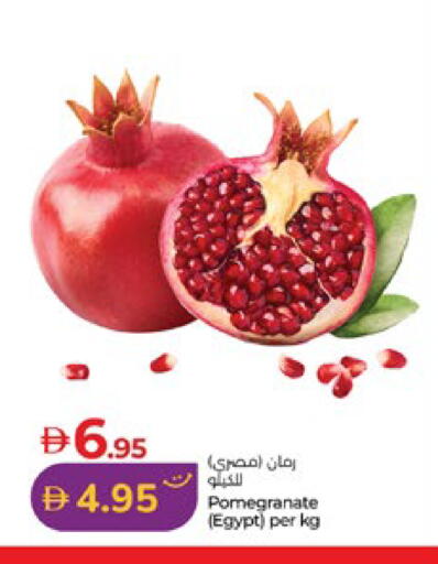 Pomegranate from Egypt available at لولو هايبرماركت in الإمارات العربية المتحدة , الامارات - أبو ظبي