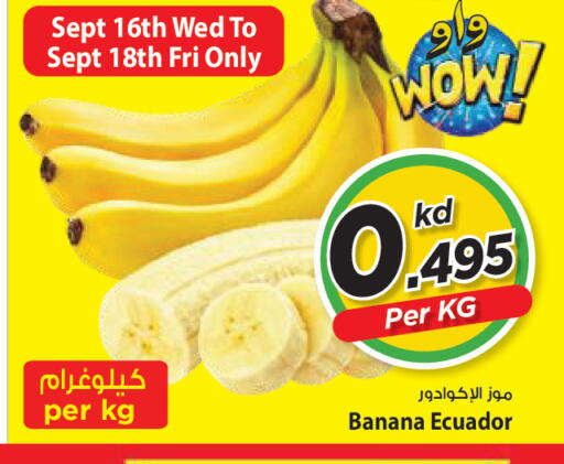 Banana from Ecuador available at Mark & Save in Kuwait - Kuwait City